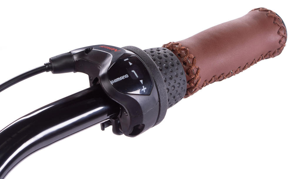 Rower miejski PLUMBIKE Donatella Lady 3B 26 cali damski Czarny przerzutki na tył SHIMANO Nexus 7 biegów manetki SHIMANO