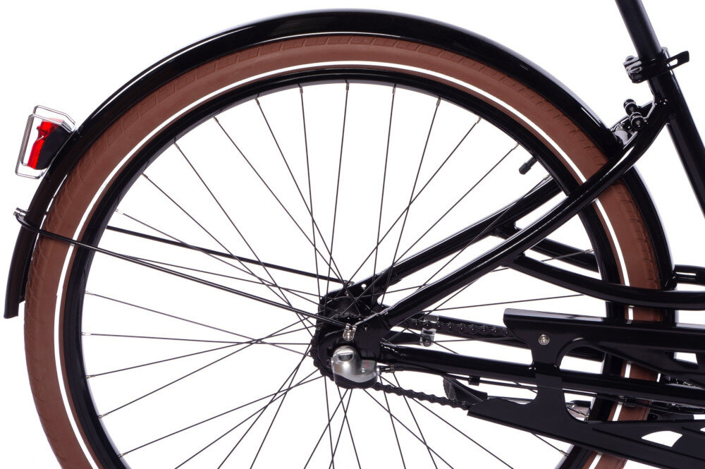 Rower miejski PLUMBIKE Donatella Lady 3B 26 cali damski Czarny kola 26 cali