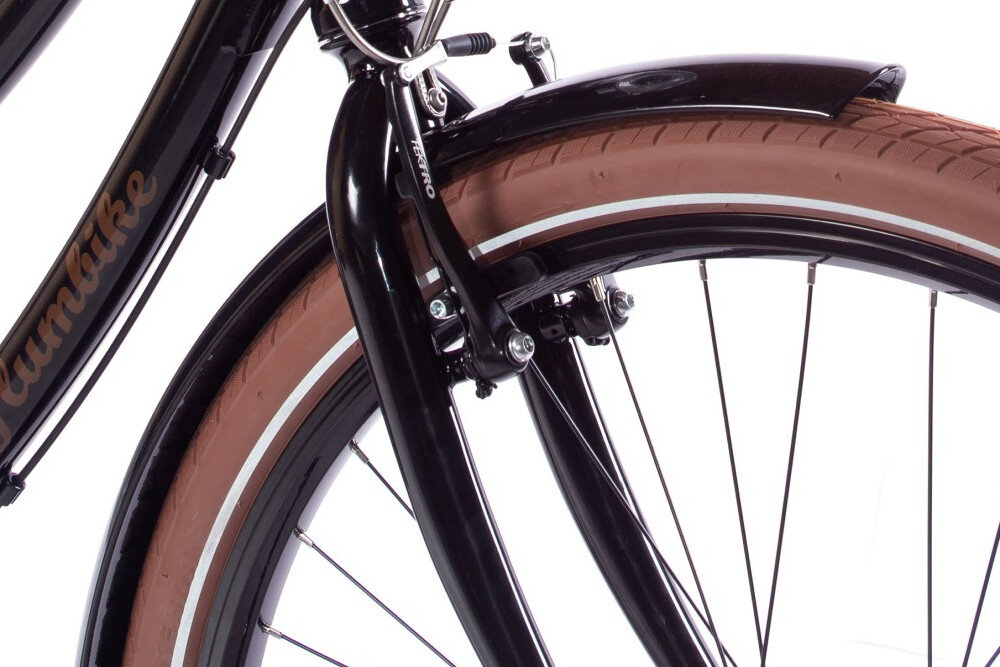 Rower miejski PLUMBIKE Donatella Lady 3B 26 cali damski Czarny hamulce tektro