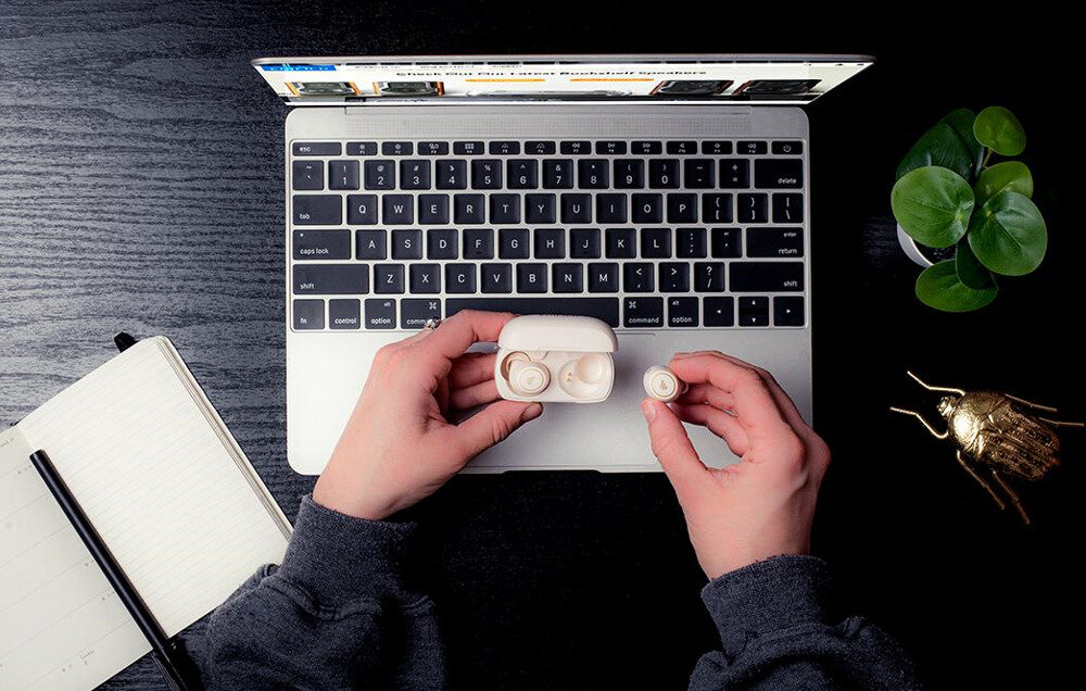 Słuchawki dokanałowe EDIFIER TWS1 PRO Różowy synchronizacja dźwięk kodek 