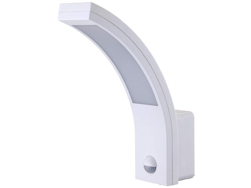 Lampa ogrodowa EL HOME ML-20B7 Biały energooszczedne diody SMD LED moc 15 W jasny strumien swietlny 1000 lm oszczednosc zrodlo swiatla jest zintegrowane z lampa niewymienne