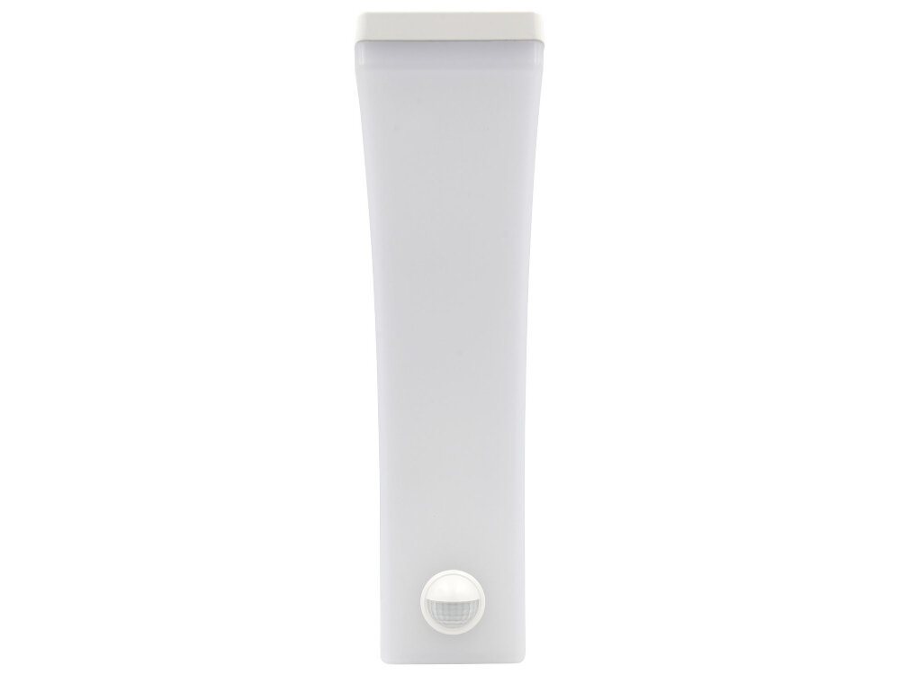 Lampa ogrodowa EL HOME ML-21B7 Biały pasywny czujnik podczerwieni PIR kat detekcji 140 stopni zasieg do9 metrow wykrywa ruch poprzez analize zmian temperatury automatyczne aktywowanie oswietlenia