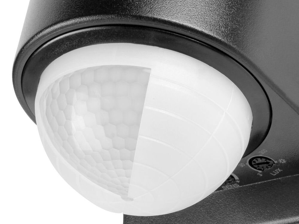 Naświetlacz LED EURA-TECH ML-40B7B czujnik podczerwieni kąt 240 stopni automatyczne włączenie