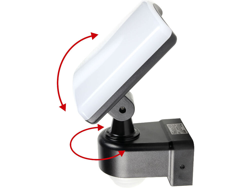 Naświetlacz LED EURA-TECH ML-40B7B diody smd led 30 w 2200 lm sensor foto-optyczny
