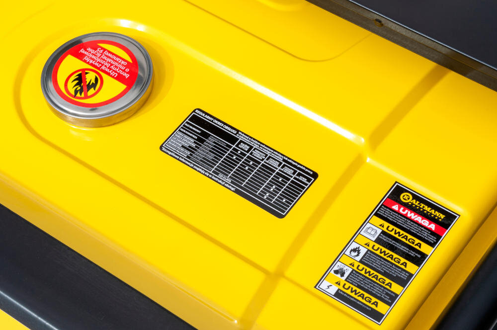 KALTMANN agregat prądotwórczy teren impreza plenerowa działka ogród domek letniskowy plac budowa