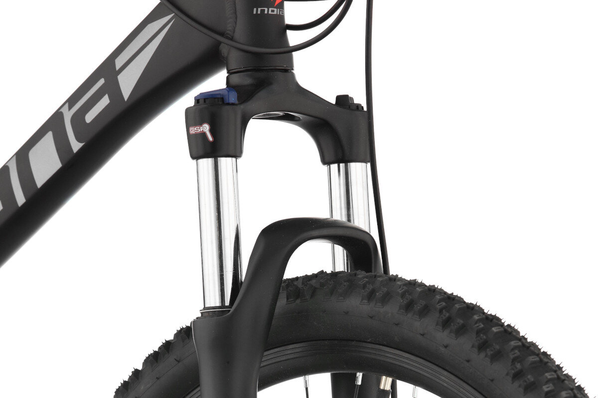 Rower górski MTB INDIANA X-Pulser 2.9 M19 29 cali męski Czarno-czerwony amortyzator zoom