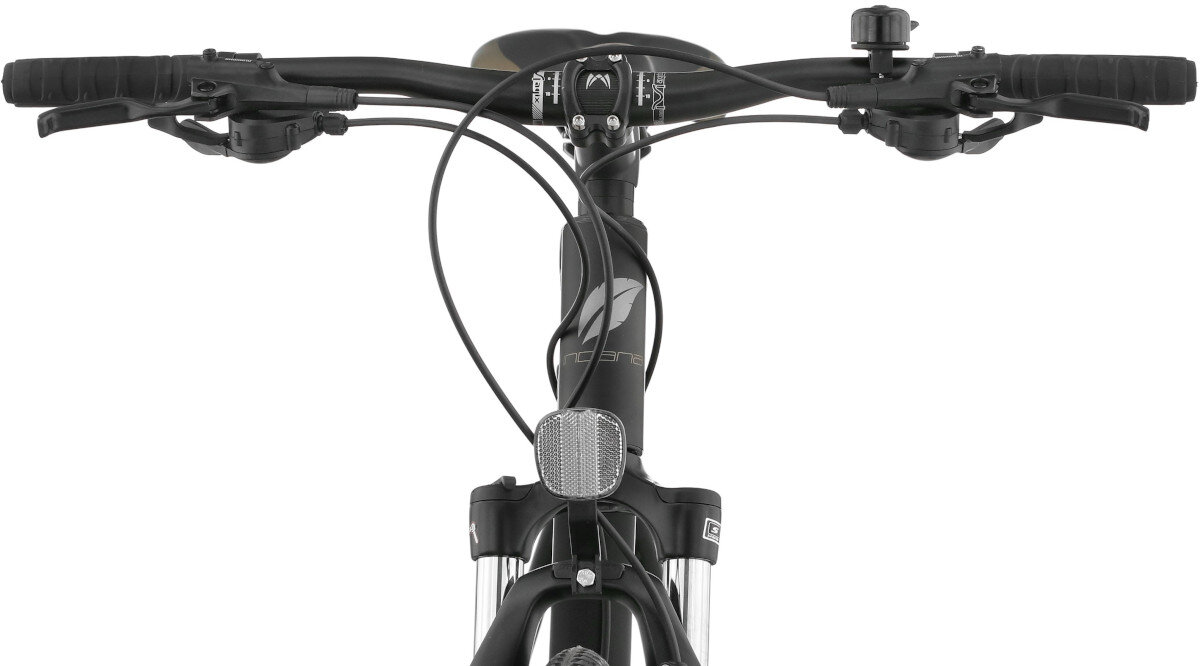 Rower crossowy INDIANA X-Cross 4.0 M23 meski Czarny wyposażenie