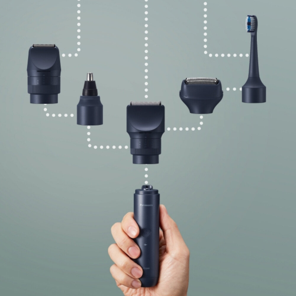 Trymer PANASONIC Multishape ER-CKN2-A301 nasadki mniej odpadow