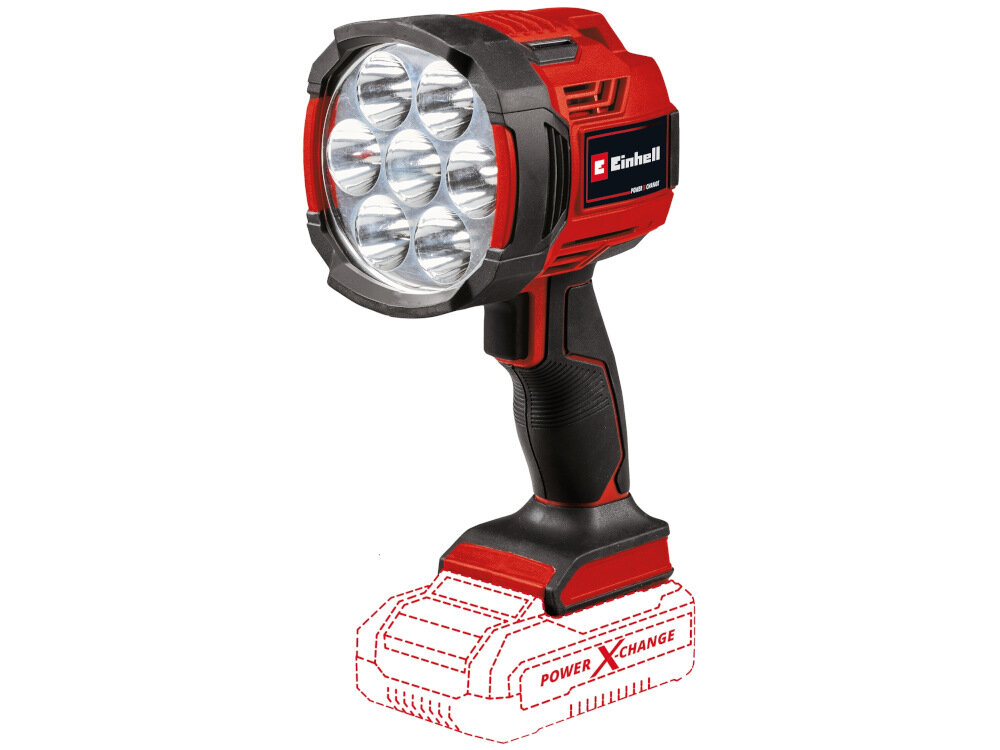 Lampa warsztatowa EINHELL TE-CL 18-2500 LIAC Solo potezne zrodlo swiatla akumulatorowa rodzina Power X-Change akumulator litowo-jonowy przenosna poreczna do uzytku w domu warsztacie podczas aktywnosci na swiezym powietrzu
