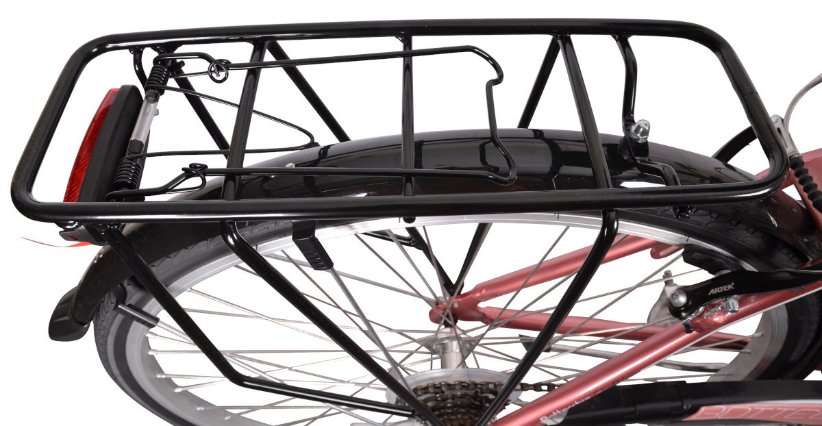 ROWER BOTTECCHIA TRK 200 28 RÓŻOWY D44 17 pojemnosc na zakupy na bagazniku