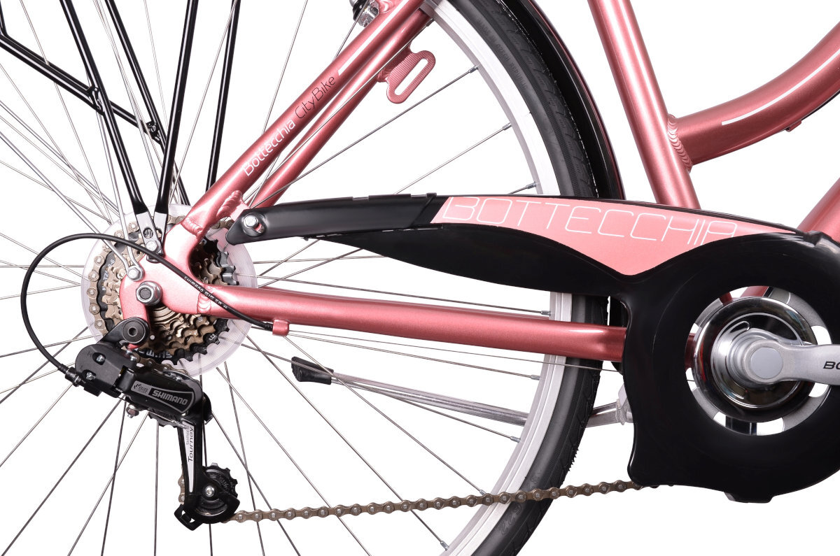 ROWER BOTTECCHIA TRK 200 28 RÓŻOWY D44 17 wyposazenie
