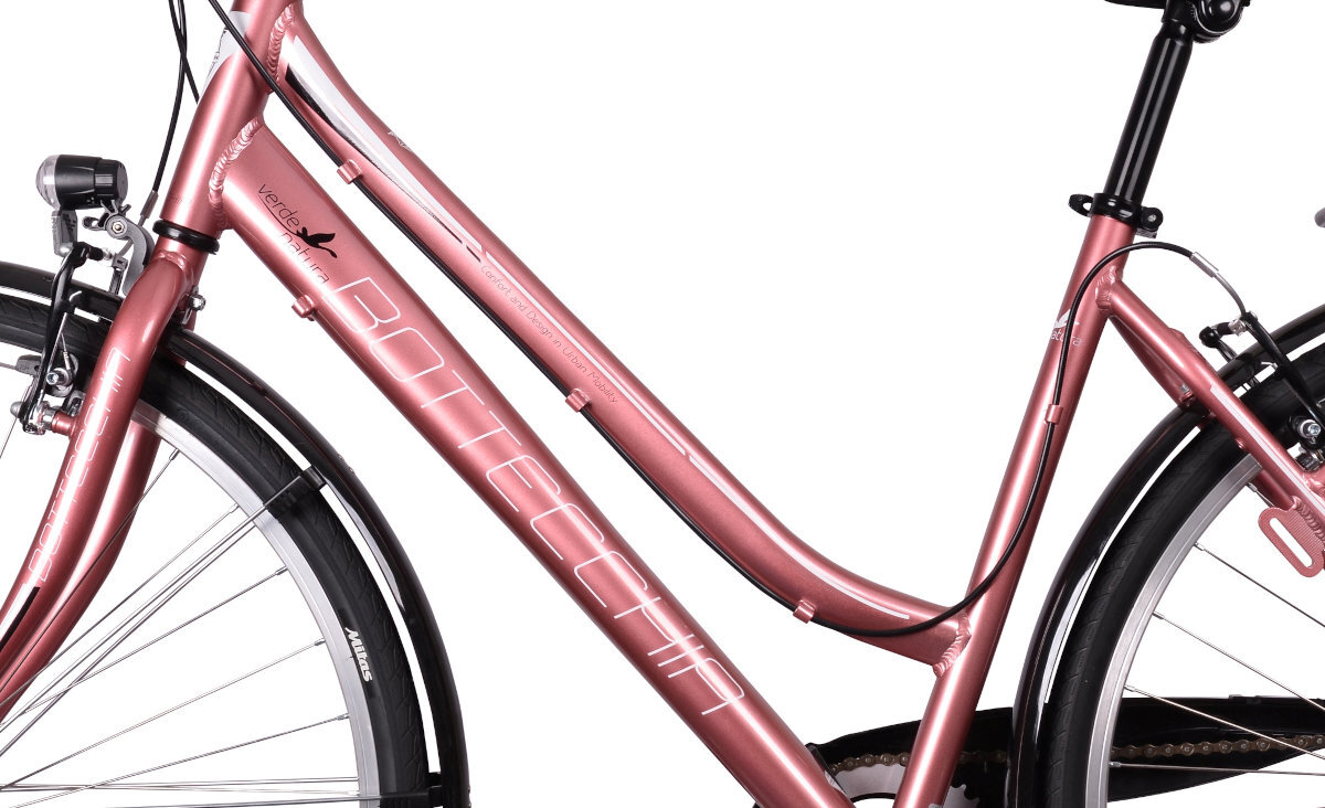 ROWER BOTTECCHIA TRK 200 28 RÓŻOWY D44 17 lekka rama