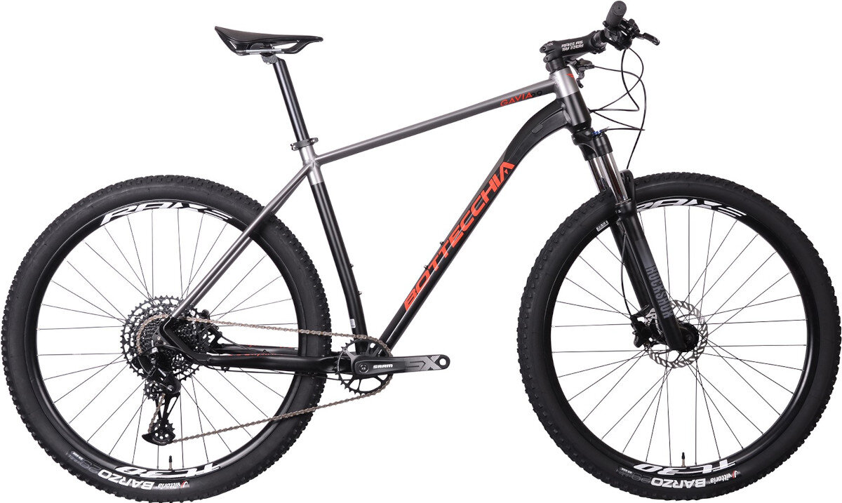 Rower gorski MTB BOTTECCHIA Gavia M20 29 cali meski Niebiesko-czarny mat