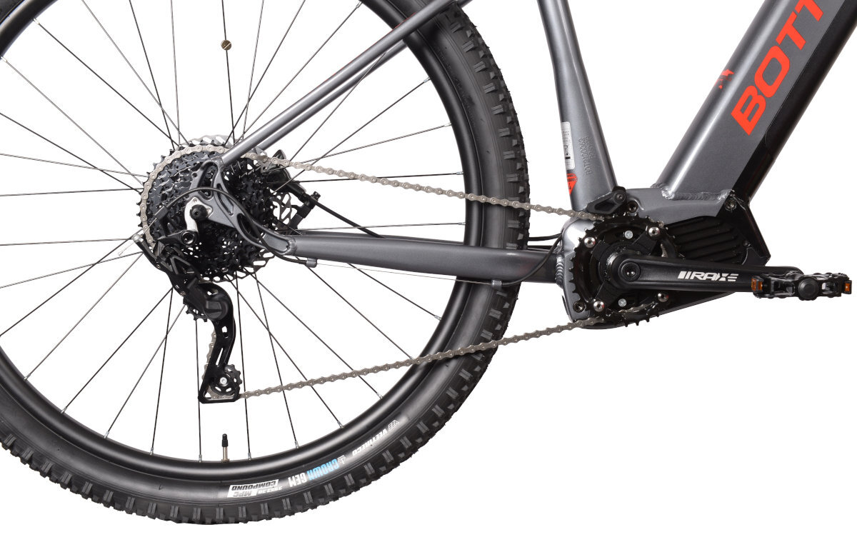 ROWER ELEKTRYCZNY MTB BOTTECCHIA BE33 TEASER 29 SZARY ANTRACYT M52 20.5