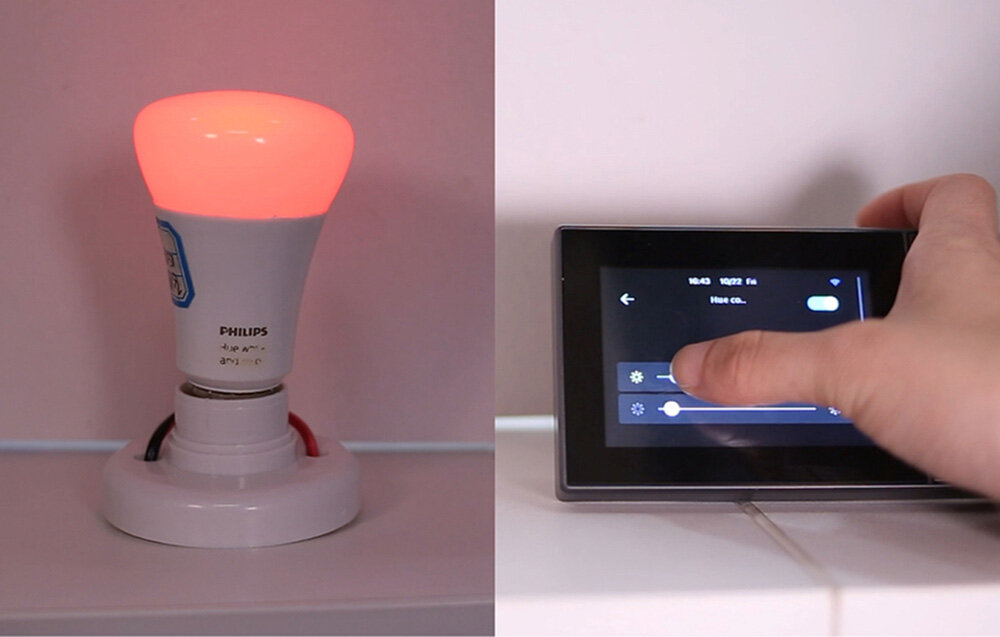 Przełącznik ścienny SONOFF NSPanel kompatybilność sonoff philips hue