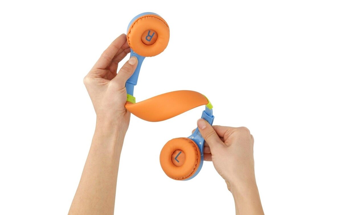 Słuchawki nauszne Hama Kids Guard z łatwą wymianą kabla i zabezpieczeniem przed przekroczeniem 85 dB