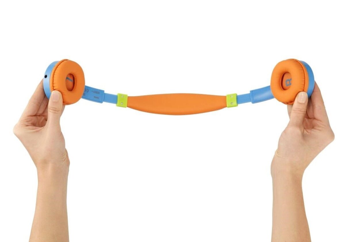 Słuchawki nauszne Hama Kids Guard z wbudowanym mikrofonem i giętkim pałąkiem