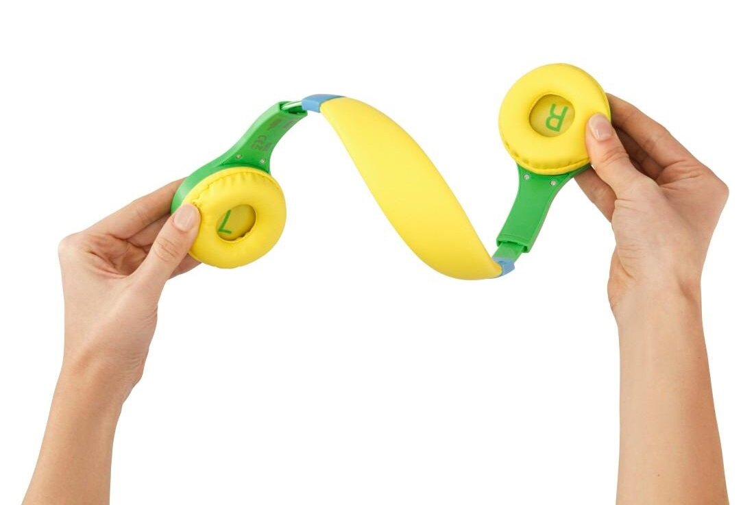 Słuchawki nauszne Hama Kids Guard z wbudowanym mikrofonem i giętkim pałąkiem