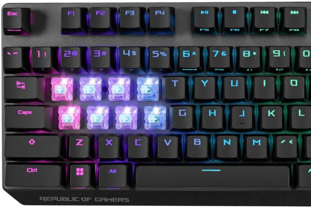 Klawiatura ASUS ROG Strix Scope NX aluminiowa rama