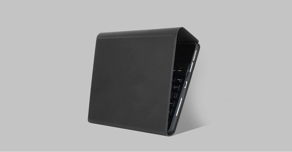 Etui TECH-PROTECT SC Pen Funkcjonalne etui na co dzień Wszechstronna ochrona produkt kolor czarny szare tło wysoka jakość materiałów odporne tworzywo elastyczne TPU matowe wykończenie