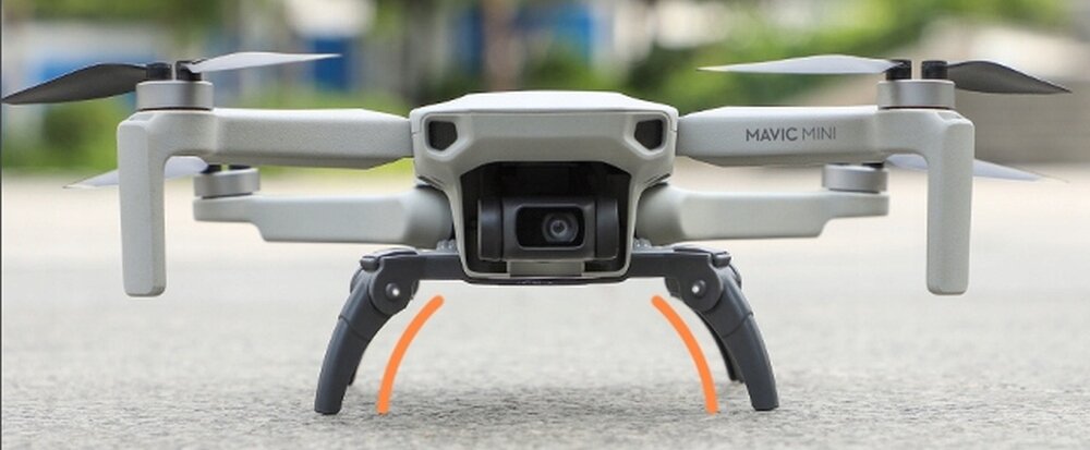 Podwozie SUNNYLIFE LG380-GY Do DJI Mavic Mini 1/2/SE zabezpieczenie ochrona warunki szczeliny luzy montaż trudne warunki