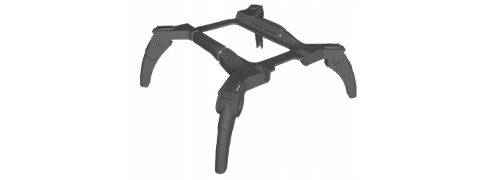 Podwozie SUNNYLIFE LG380-GY Do DJI Mavic Mini 1/2/SE zabezpieczenie ochrona warunki szczeliny luzy montaż trudne warunki