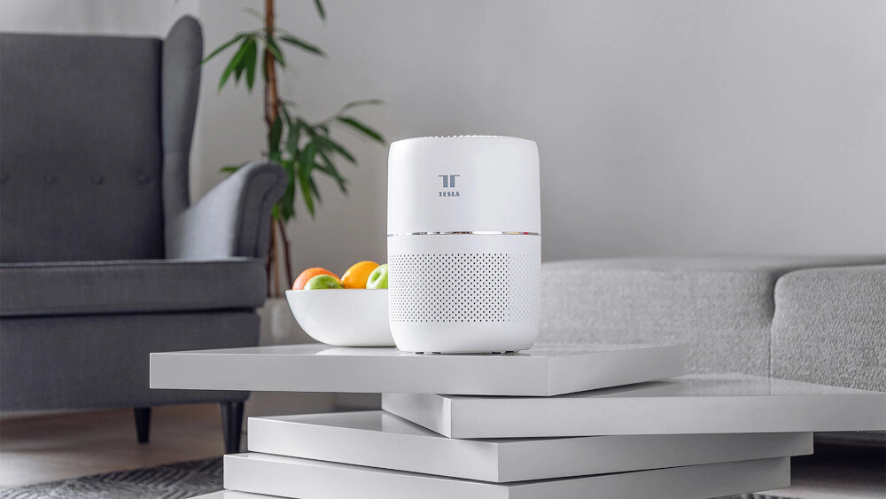 Oczyszczacz powietrza TESLA Air Purifier Mini moc tryby czyszczenie