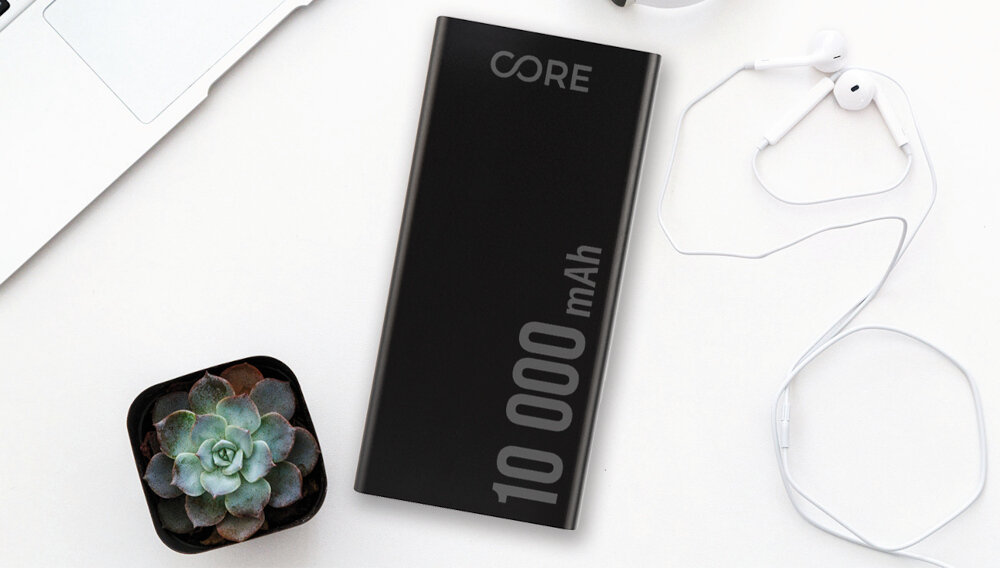 Powerbank FOREVER Core SPF-01 10000mAh Czarny źródło energii