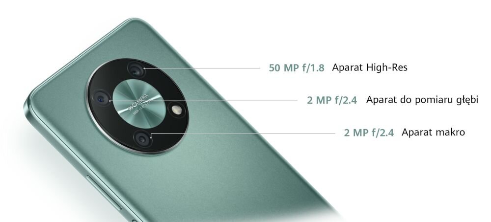 Smartfon HUAWEI Nova Y90 ekran bateria aparat procesor ram pamięć pojemność rozdzielczość zdjęcia filmy opis dane cechy blokady system łączność wifi bluetooth obudowa szkło odporność porty muzyka transfer sieć przekątna matryca waga czujniki