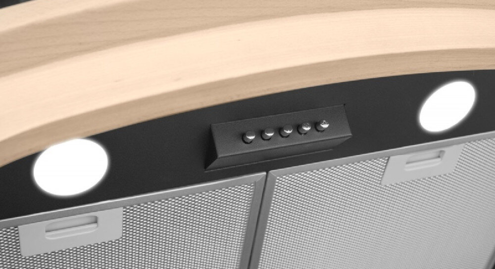 Okap AFRELLI AW-3 Regio 90 Czarny sterowanie dotykowe