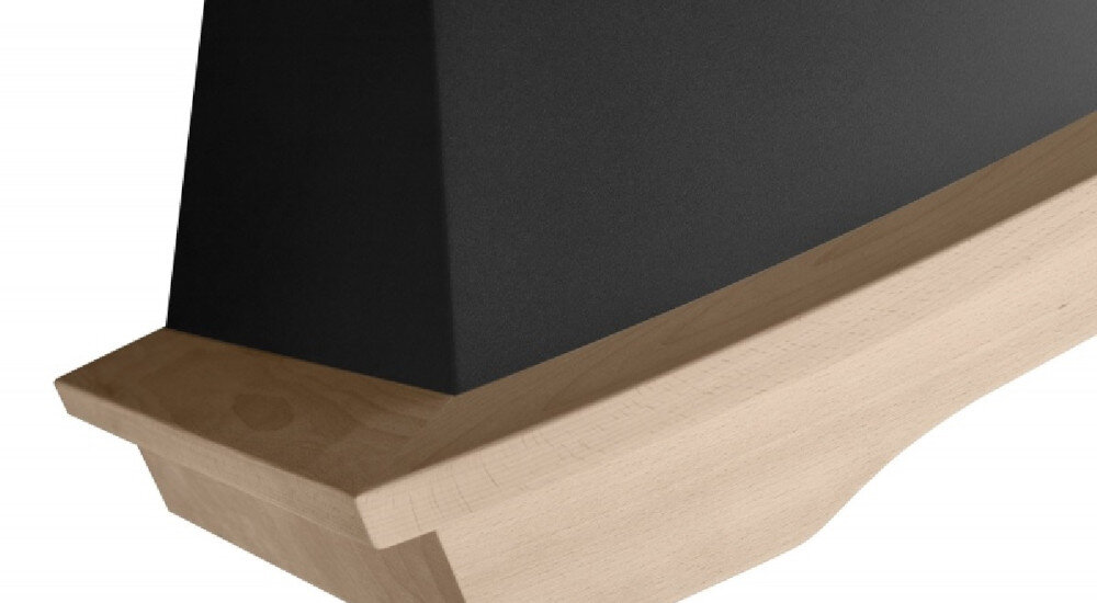 Okap AFRELLI AW-3 Regio 90 Czarny listwa