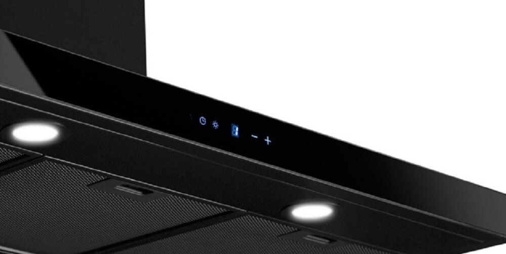 Okap AFRELLI AW-6 Nuvola 90 Czarny sterowanie dotykowe