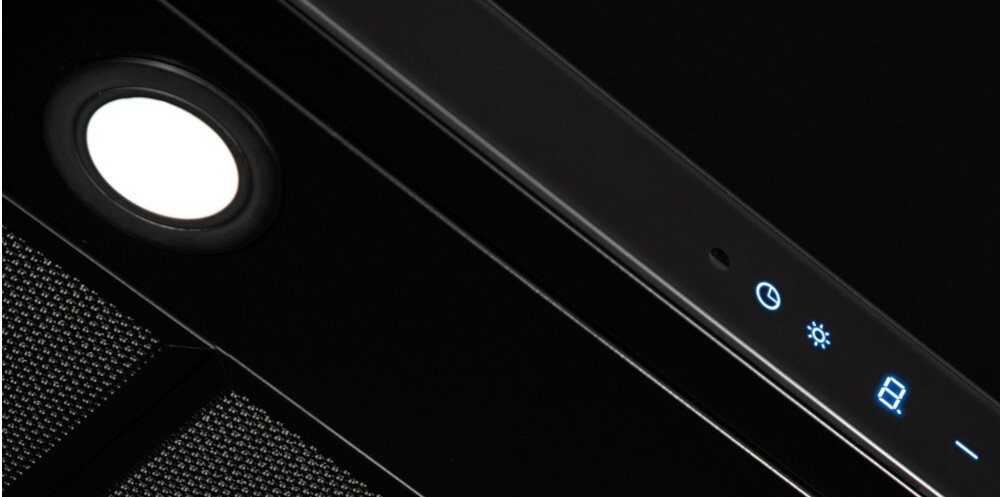 Okap AFRELLI AW-6 Nuvola 90 Czarny moc wydajność