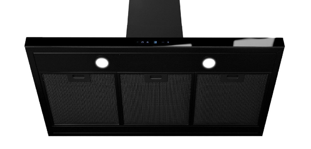 Okap AFRELLI AW-6 Nuvola 90 Czarny światło LED