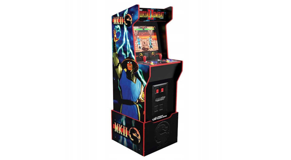 Konsola ARCADE1UP Mortal Kombat II zabawa gwarancja dobrej zabawy ścieżka dźwiękowa