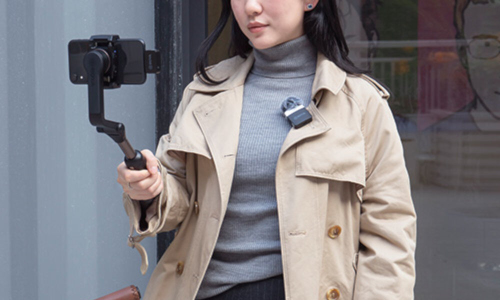 Mikrofon BOYA BY-M1LV-U zasilanie akumulatorowe