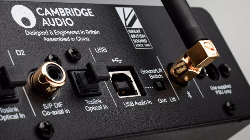 Przetwornik C/A CAMBRIDGE AUDIO DacMagic 200M - łączność