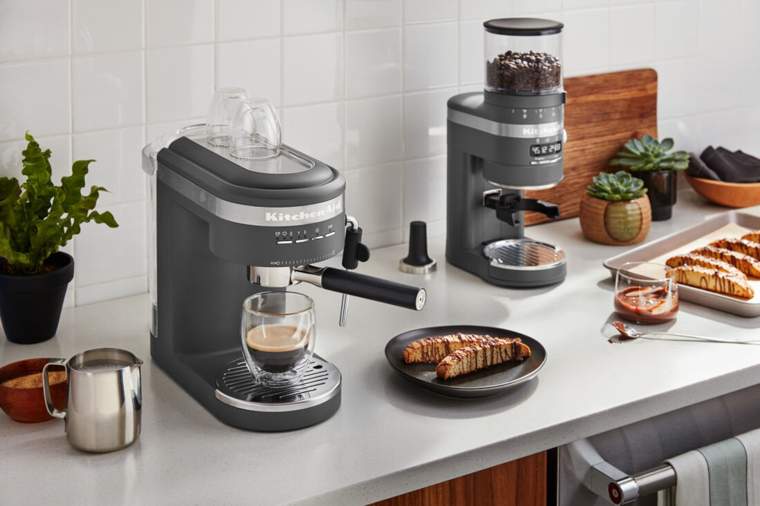 Ekspres KITCHENAID 5KES6403EDG technologia szybkiego podgrzewania wody czas