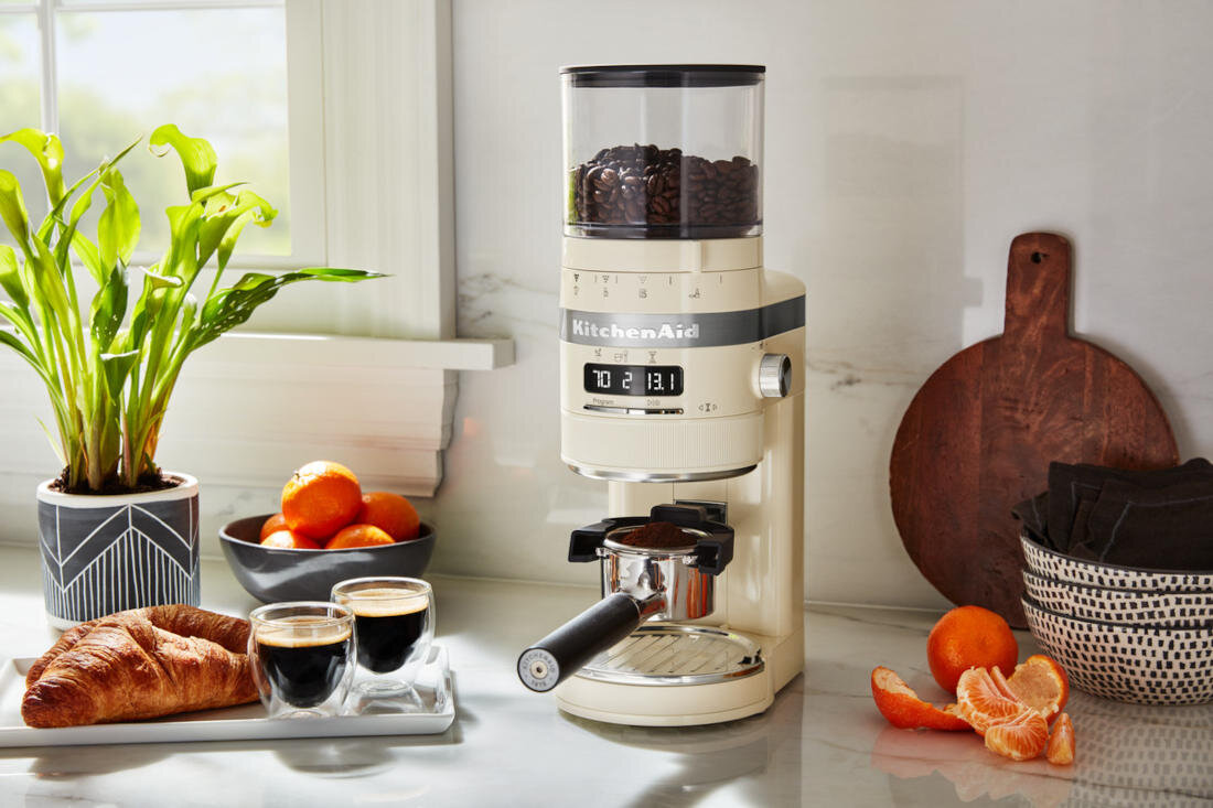Mlynek do kawy KITCHENAID 5KCG8433EAC czas smak aromat mielenie dostosowywanie mozliwosci