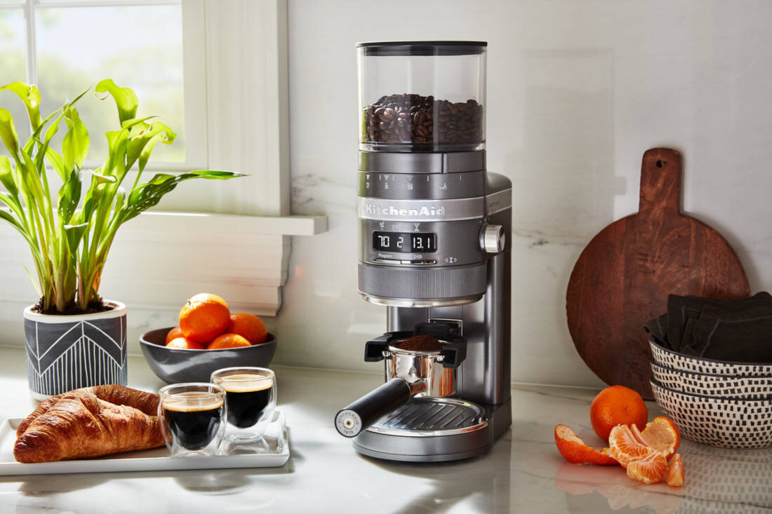 Mlynek do kawy KITCHENAID 5KCG8433EDG Antracyt czas smak aromat mielenie dostosowywanie mozliwosci