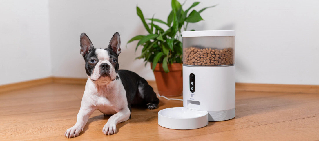 Dozownik karmy TESLA Smart Pet Feeder Camera