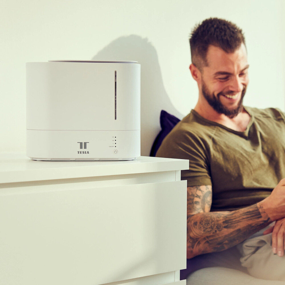 Nawilżacz powietrza TESLA Smart Humidifier woda wskaznik poziomu