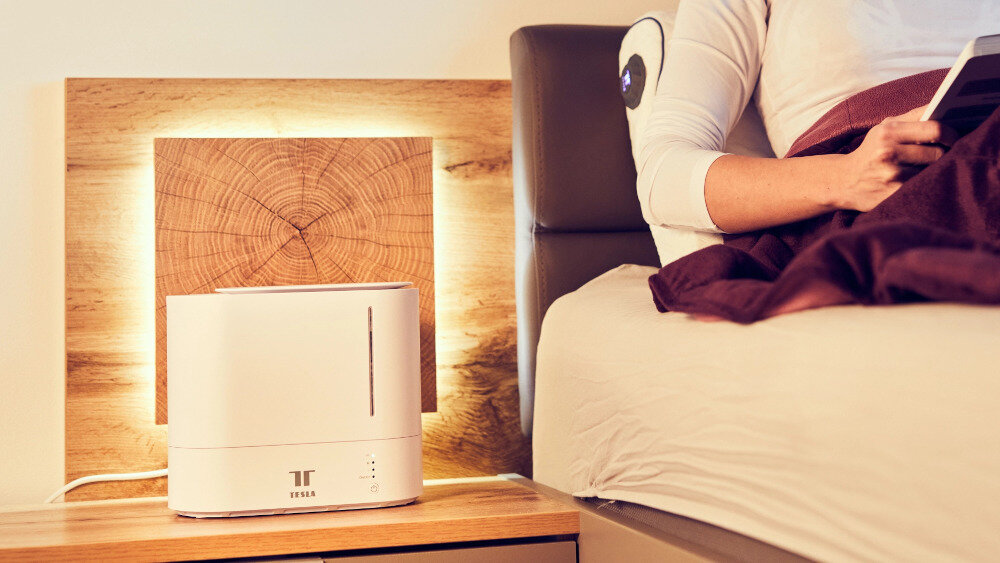 Nawilżacz powietrza TESLA Smart Humidifier powietrze zdrowie jakość powietrza