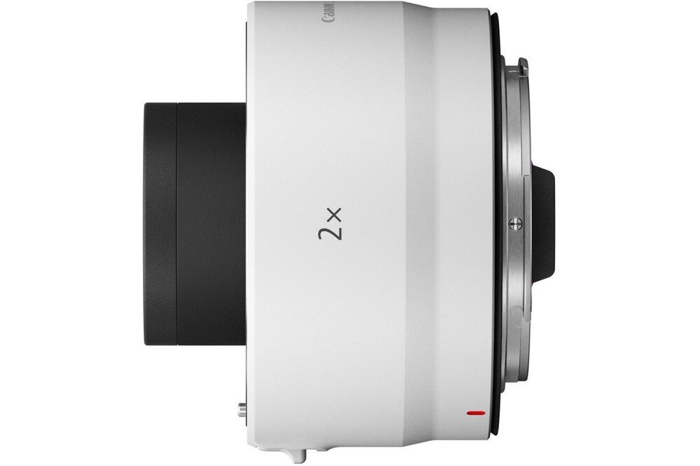 Telekonwerter CANON ExtenderR RF 2x ogniskowa przysłona ostrość pierścienie optyka soczewki powłoki montaż bagnet światło jasność zoom filtry waga