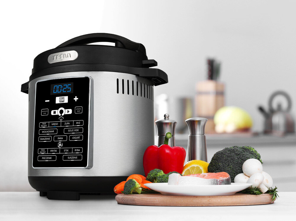 MULTICOOKER TESLA ELITECOOK M80 DELUXE opóźniony start funkcje minutnik 