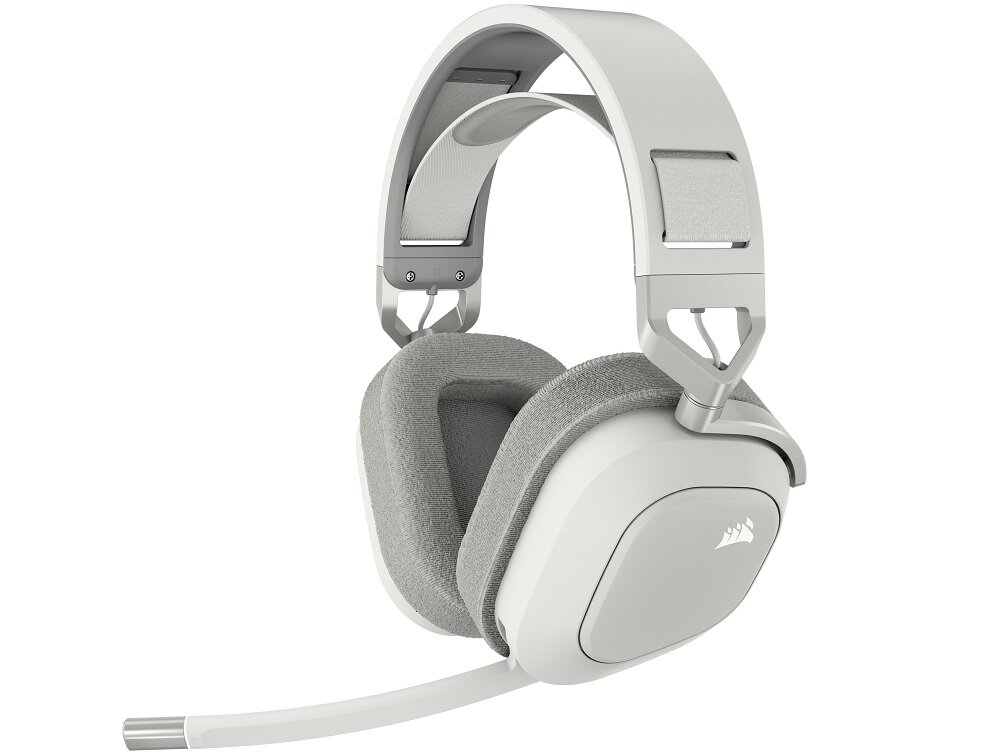 Słuchawki CORSAIR HS80 Max Wireless bezprzewodowy stylowy solidny gaming jakość dźwięku Sonarworks SoundID żywotność baterii