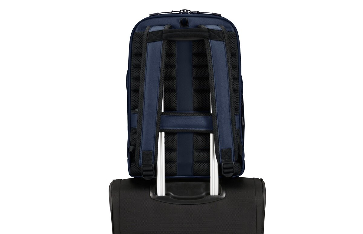 zdjęcie plecaka do laptopa samsonite Stackd biz navy 14.1