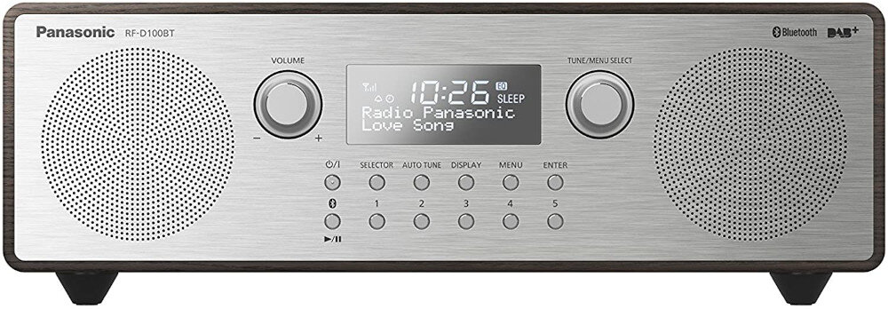 Radioodtwarzacz PANASONIC RF-D100BTEGT - wyświetlacz