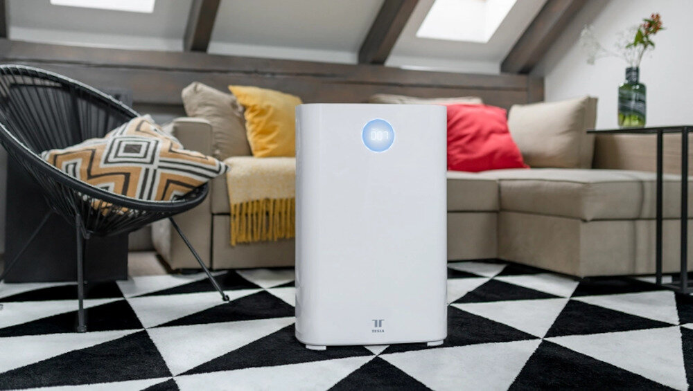 Oczyszczacz powietrza TESLA Air Purifier aktywacja aplikacja zaprogramowany