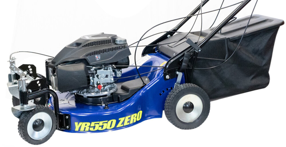 Kosiarka spalinowa MULTIPOWER Yamaha YR550 ZERO z napędem zastosowanie szerokość wysokość